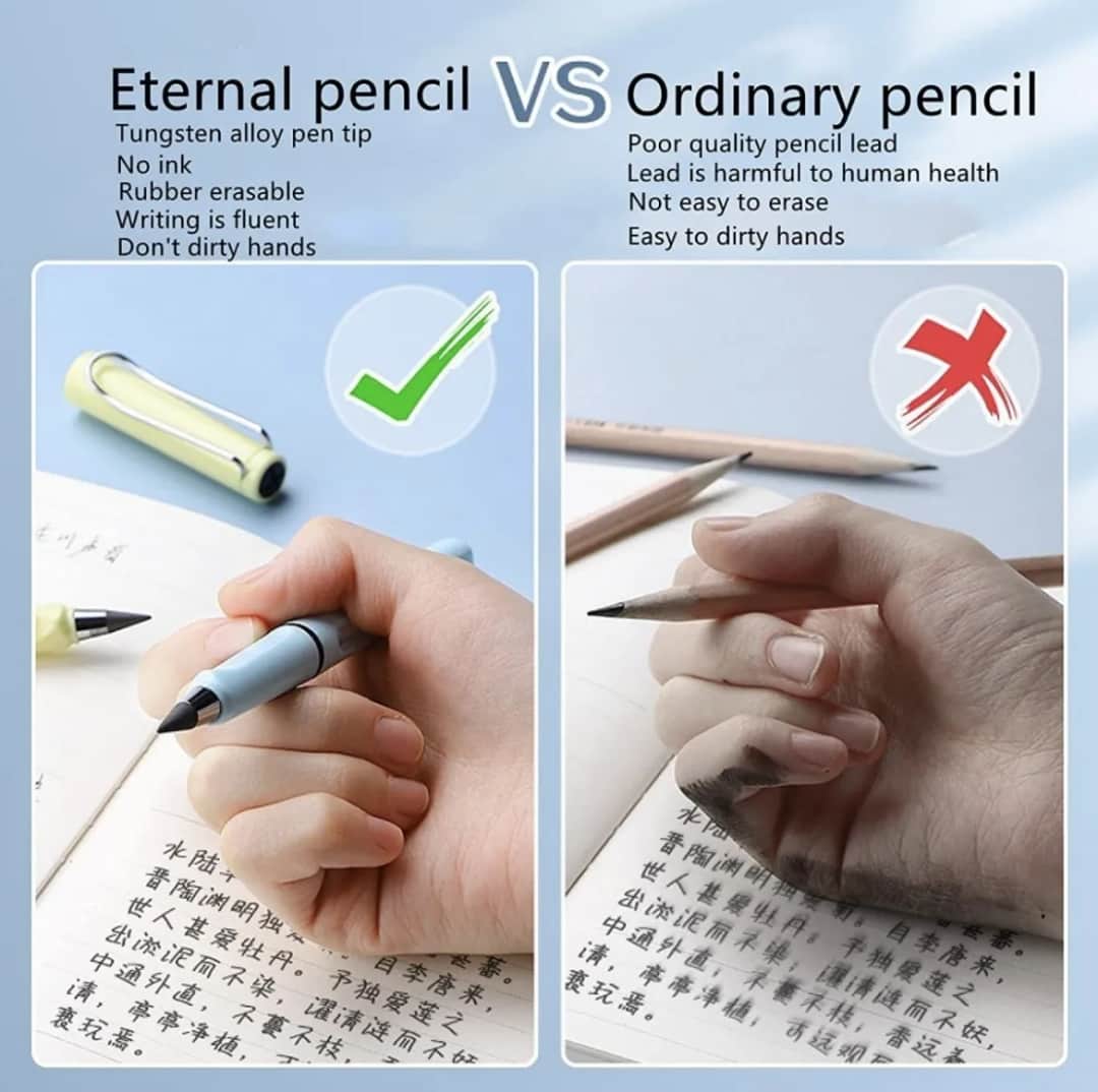 Cómo funciona el lápiz infinito y sus sorprendentes ventajas